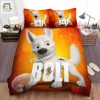 Snuggle With Bolt Comfy Hilarious 2008 Poster Duvet Set elitetrendwear 1