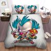 Cozy Cute Funny Chibi Clown Duvet For Halloween elitetrendwear 1