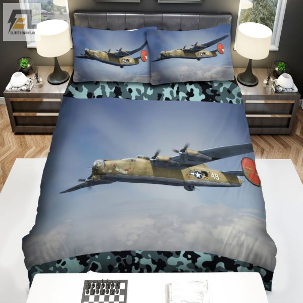 Battleready Bedding Ww2 B24 Liberator Duvet Set Haha elitetrendwear 1