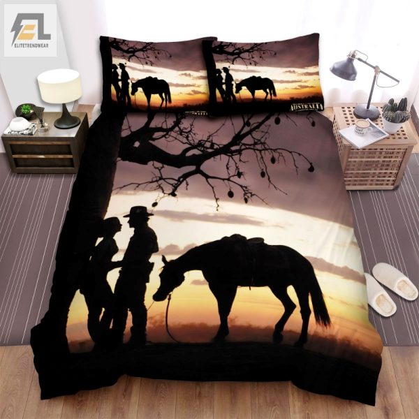 Sleep Down Under Hilarious Aussie Sunset Bedding Set elitetrendwear 1