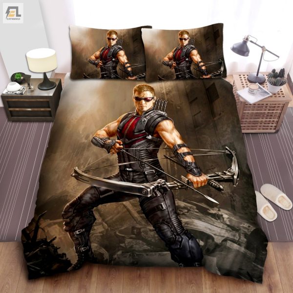 Sleep Like A Superhero Cozy Hawkeye Duvet Sets elitetrendwear 1