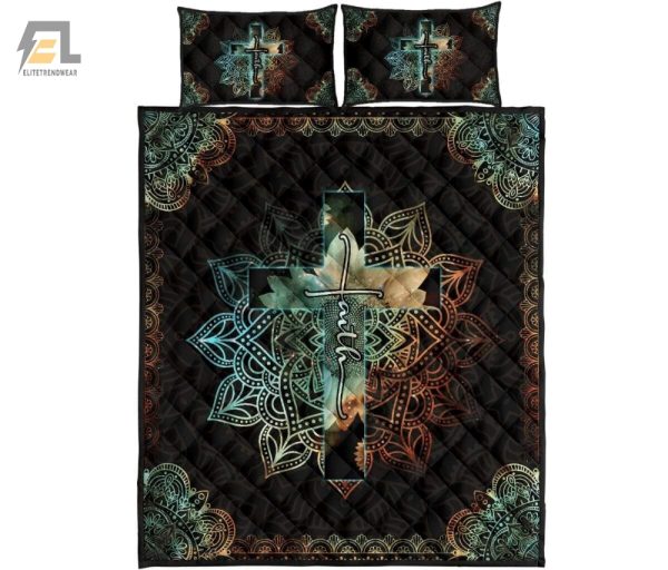 Divine Snooze Hilarious Faith Cross Duvet Sets For Dreamers elitetrendwear 1