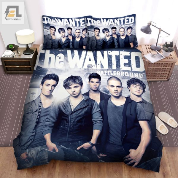 Snuggle With The Wanted Battleground Bedding Sets Bed Fun elitetrendwear 1