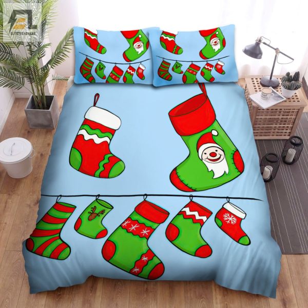 Socktacular Xmas Duvet Cozy Colorful Comically Festive elitetrendwear 1