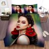 Sleep Glam Becky G Red Earrings Duvet Set For Trendy Beds elitetrendwear 1