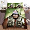 Bigfoot Grandpa Fishing Duvet Comfy Hilarious Bedding Set elitetrendwear 1