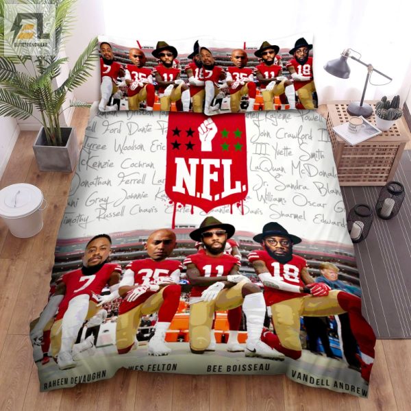 Sleep Like A Champ Raheem Devaughn Nfl Duvet Cover Set elitetrendwear 1