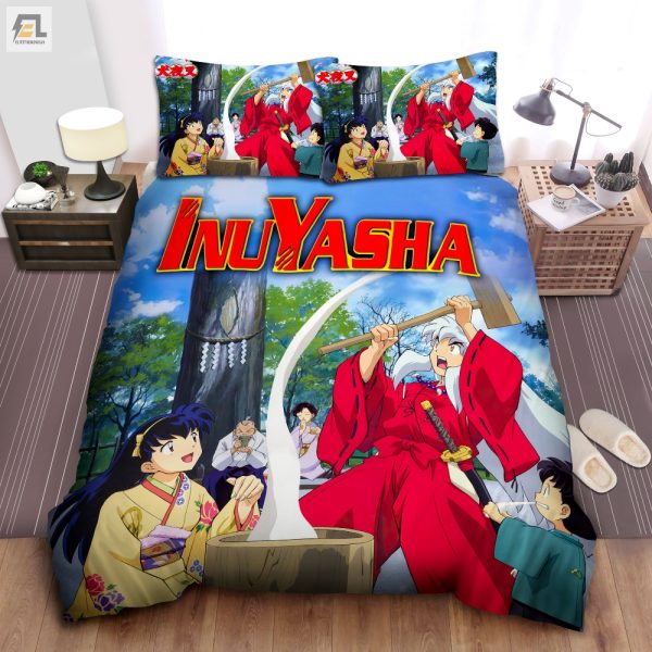 Inuyasha Cooks Up Comfort Unique Duvet Cover Bedding Set elitetrendwear 1