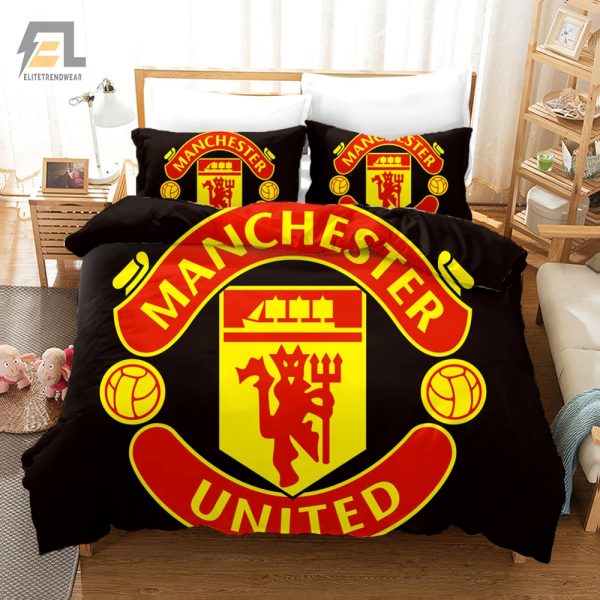 Dream Big Man Utd Duvet Sets For Nighttime Victories elitetrendwear 1