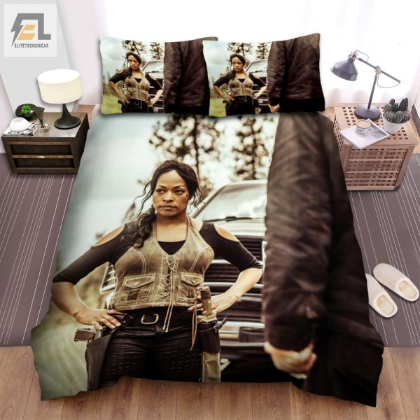 Z Nation Girl Scene Cozy Comfy Crazyfun Bedding Set elitetrendwear 1