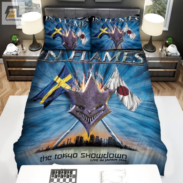 Rock Your Sleep Tokyo Showdown Duvet For Metalheads elitetrendwear 1