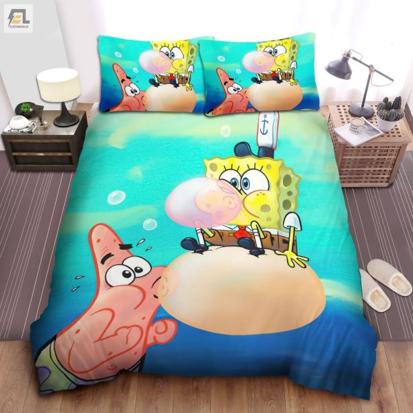 Quirky Spongebob Bubblegum Duvet Unique Comfy Bedding elitetrendwear 1