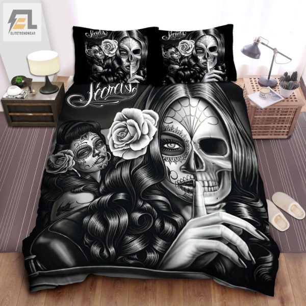 Skull Style Duvet Comfort With A Spooky Twist elitetrendwear 1