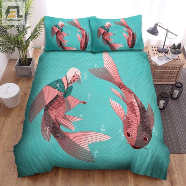 Snuggle With Koi Chic Fun Duvet Sets For Cozy Nights elitetrendwear 1