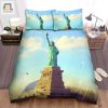 Sleep Like A Patriot Statue Of Liberty Duvet Set elitetrendwear 1