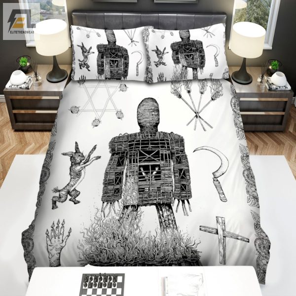 Wicker Sleep Hilarious Poster Duvet Set For Movie Buffs elitetrendwear 1