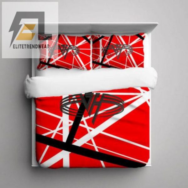 Rock Your Sleep Van Halen Frankenstein Bedding Set elitetrendwear 1