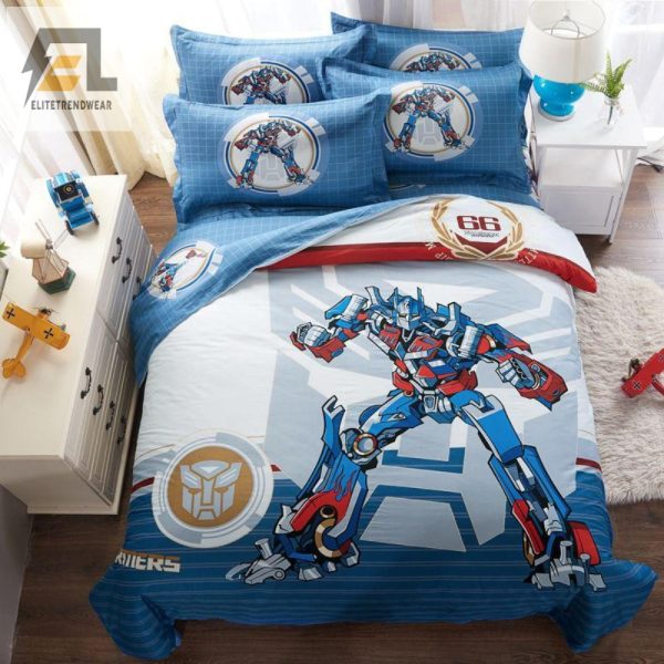 Sleep Like Prime Funny Transformer Bedding Set elitetrendwear 1