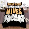 Buzz To Bed The Hives Funny Art Bedding Set elitetrendwear 1