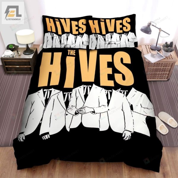 Buzz To Bed The Hives Funny Art Bedding Set elitetrendwear 1