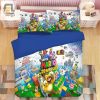 Dream In 1Up Hilarious Super Mario 3D World Bedding Set elitetrendwear 1