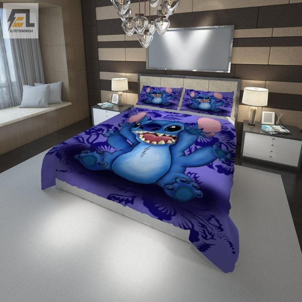 Sleep With A Smile Whimsical Stitch Animation Bedding Sets elitetrendwear 1