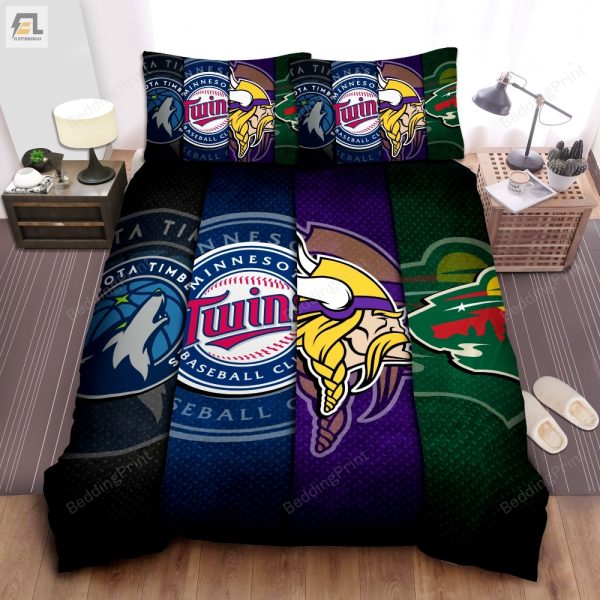 Dream Big Cozy Up In Minnesota Sports Bedding Sets elitetrendwear 1