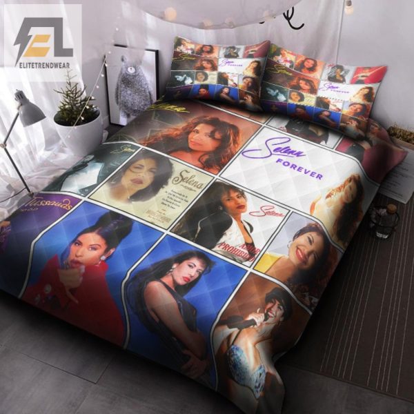 Dreaming Of Selena Comfy Fun Quintanilla Bedding Set elitetrendwear 1