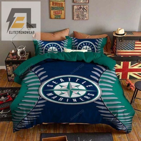 Dream Like A Champion With Seattle Mariners Bedding Sets elitetrendwear 1