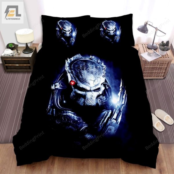 Monstrously Cozy Predator Silver Funny Bedding Set elitetrendwear 1