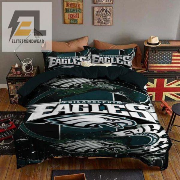 Dream Like An Eagle Philly Eagles Bed Set For Super Fans elitetrendwear 1