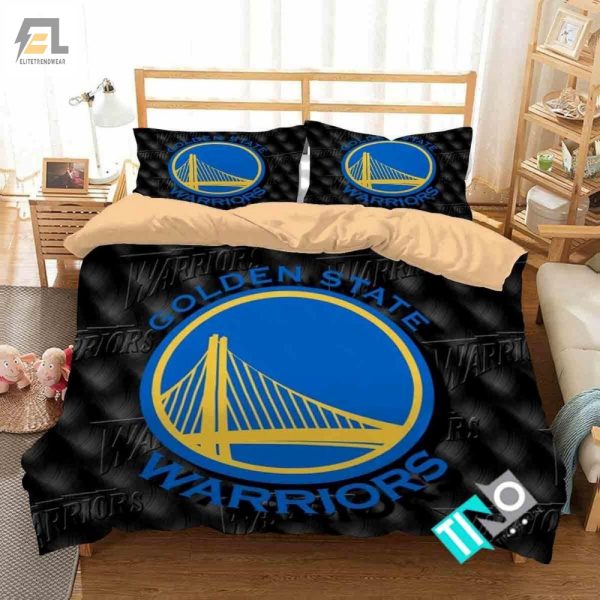 Dream Like A Warrior Fun 3D Personalized Warriors Bedding elitetrendwear 1