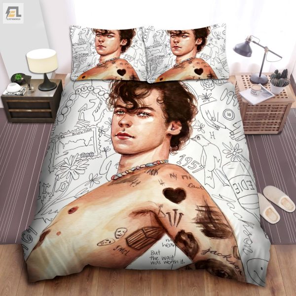 Snuggle Styles Comfy Harry Styles Duvet Sets For Fans elitetrendwear 1