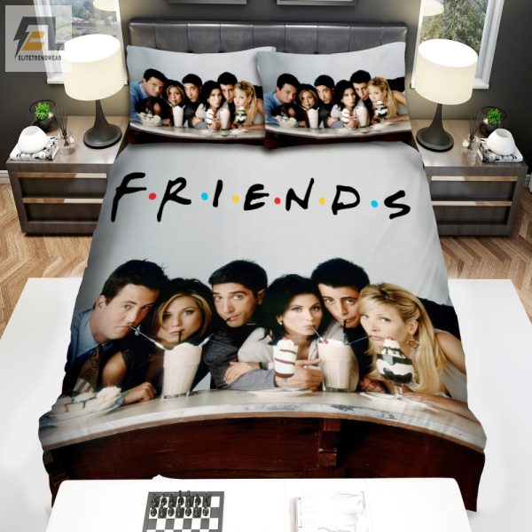 Comfy Friends Duvet Sip Laugh Sleep In Style elitetrendwear 1