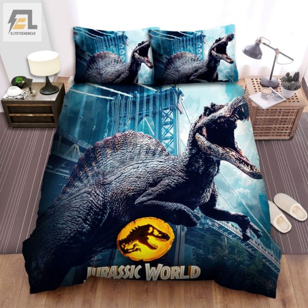 Sleep Like A Dino Jurassic World 2022 Duvet Cover Set elitetrendwear 1