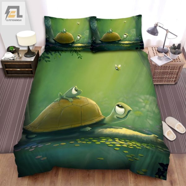 Quirky Turtle Frog Duvet Comfort With A Wild Twist elitetrendwear 1