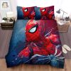 Snuggle Like Spidey Comfy Spiderman Web Head Bedding elitetrendwear 1