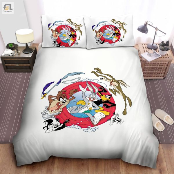 Looney Tunes Chasing Bedding Sets Duvet Cover Flatsheet Pillowcases For Every Bedroom elitetrendwear 1