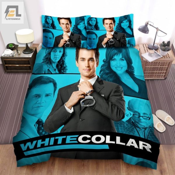 White Collar Movie Poster 3 Bedding Sets Duvet Cover Flatsheet Pillowcases For Every Bedroom elitetrendwear 1