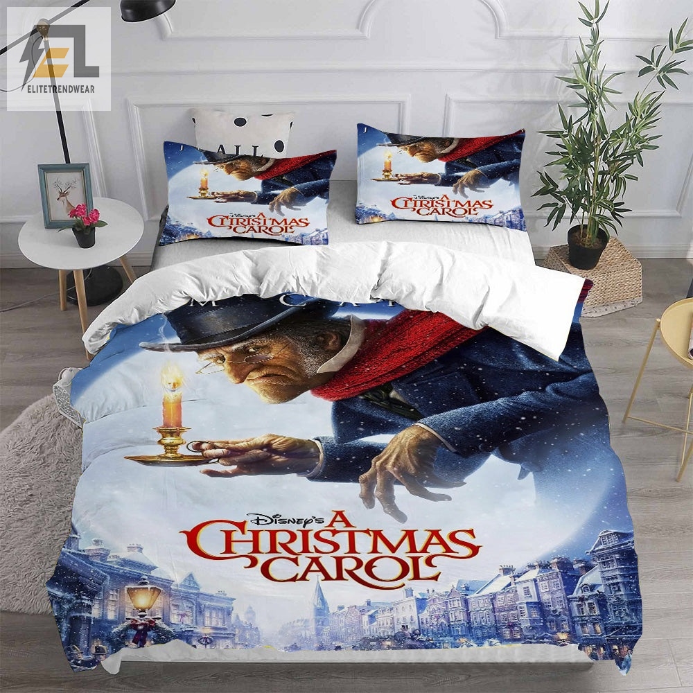 A Christmas Carol Bedding Sets Gift For Christmas Birthday Thanksgiving elitetrendwear 1