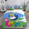 Adventure Time Bedding Sets Duvet Cover Flatsheet Pillowcases Perfect Gift For Fans elitetrendwear 1 2