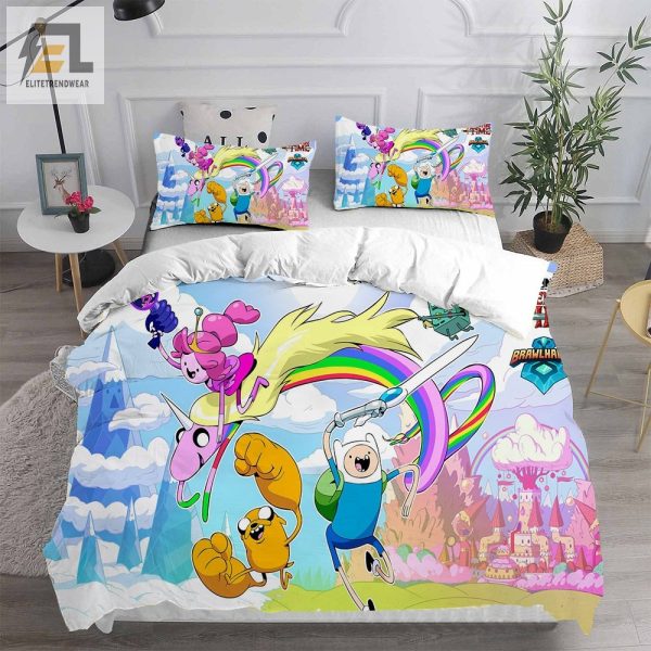 Adventure Time Bedding Sets Gift For Birthday Halloween Christmas Thanksgiving elitetrendwear 1 4