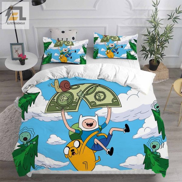 Adventure Time Bedding Sets Gift For Christmas Thanksgiving Halloween elitetrendwear 1 4