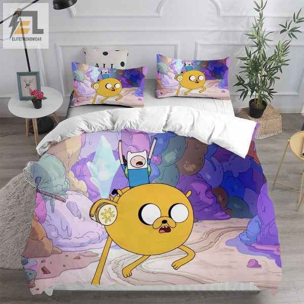 Adventure Time Bedding Sets Gift For Wife Husband Besties elitetrendwear 1