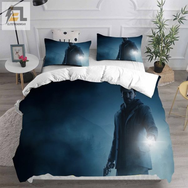 Alan Wake Bedding Sets Duvet Cover Flatsheet Pillowcase For Your Lover elitetrendwear 1