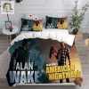 Alan Wake Bedding Sets Duvet Cover Flatsheet Pillowcases Perfect Gift For Fans elitetrendwear 1