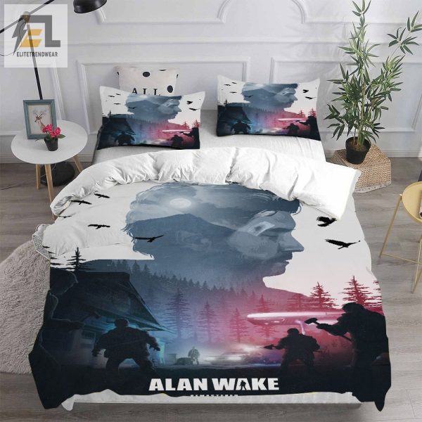 Alan Wake Bedding Sets Gift For Christmas Halloween Black Friday elitetrendwear 1