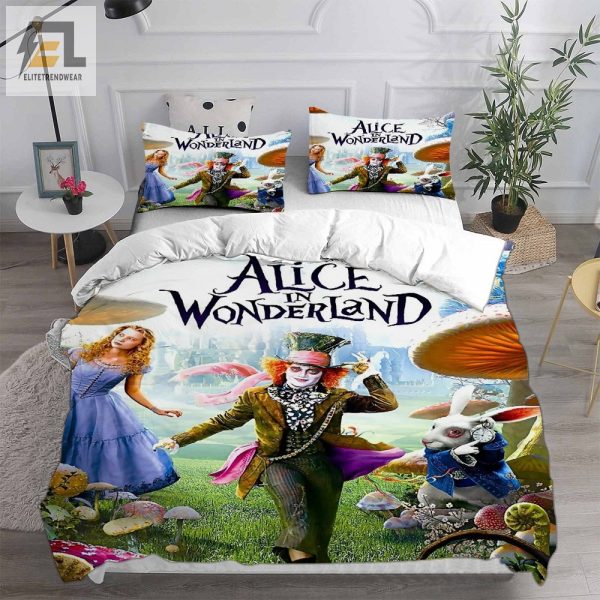 Alices Adventures In Wonderland Bedding Sets Gift For Birthday Halloween Christmas Thanksgiving elitetrendwear 1 4