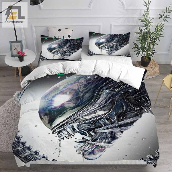 Alien Bedding Sets Duvet Cover Flatsheet Pillowcase For Your Lover elitetrendwear 1