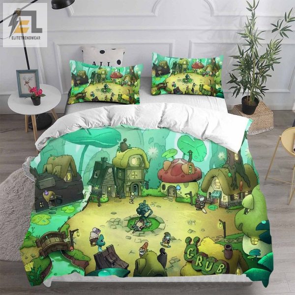 Amphibia Bedding Sets Duvet Cover Flatsheet Pillowcases Perfect Gift For Fans elitetrendwear 1